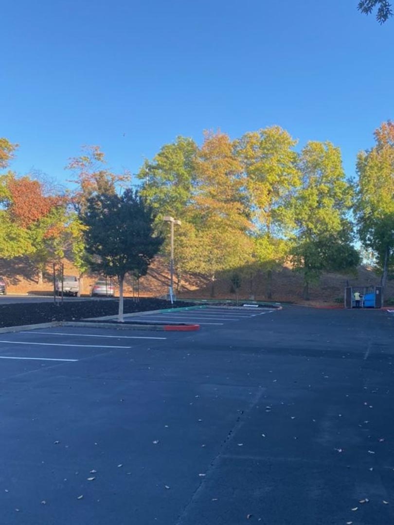 Finished asphalt