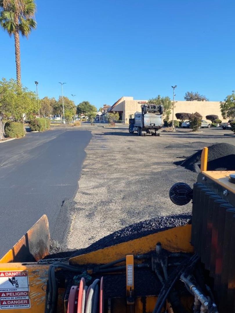 Driveway resurfacing